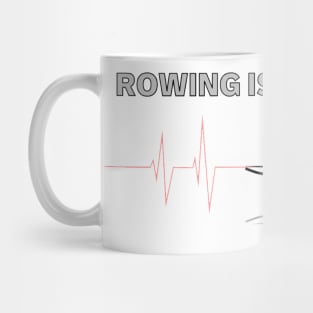 Rowing is My Cardio Mug
